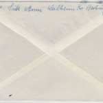 BRD - (14b) Weilheim ü. Hechingen, Landpost-Ra2 a. Brief n. München 1960