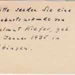 BRD - (14b) Erzingen ü. Balingen, Landpost-Ra2 a. GA-Karte n. Tübingen
