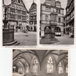 Rheinland-Pfalz - Bernkastel-Kues, 12 sw-Fotokarten, div. Ansichten 60er Jahre