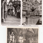 Rheinland-Pfalz - Bernkastel-Kues, 12 sw-Fotokarten, div. Ansichten 60er Jahre
