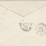 BRD - Überlandpost Trier - Koblenz 0550-01/01, Drucksache n. FRANKREICH 1966