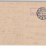 Rheinland-Pfalz - Trier, Hornkaserne - sw-AK, gelaufen 1915
