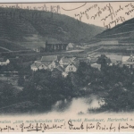 Rheinland-Pfalz - Marienthal a.d.Ahr, Restauration Mombauer, sw-AK gelaufen 1904