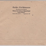 All.Bes. - Oberkirchen 14.12.45, Gebühr bezahlt, roter L1 a. Brief n. Apolda