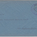All.Bes. - Meschede 10.12.45, Gebühr bezahlt, Ra2 a. Brief n. Göppingen