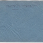 All.Bes. - Meschede 10.12.45, Gebühr bezahlt, Ra2 a. Brief n. Göppingen