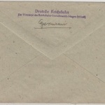 All.Bes. - Hagen (Westf.) 1, ...Rpf bezahlt, Ra2 a. Ortsbrief 16.3.46