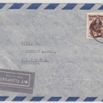 Österreich - 1,40 S. Trachten, LUPO-Zensurbrief i.d. SCHWEIZ, Wien - Ilanz 1949