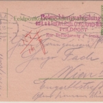 Österreich - Beleuchtungsabteilung 1 L4 illustr. Feldpostkarte Pola - Wien 1915