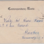 Italien - Bad Maistatt b. Niederdorf (Pusterthal), sw-AK, gelaufen 1900 Südtirol