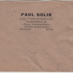 All.Bes./Kontrollrat - (24) Friedrichstadt (Eider), Zensurbrief i.d. SCHWEIZ