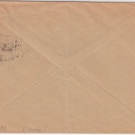 DR-Infla - 4 M. Posthorn, Firmnedrucksache Frommern - Sand 1922