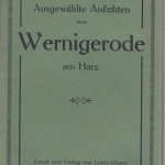 Sachsen-Anhalt - Wernigerode, Leporello m. 10 sw-Ansichtskarten ca. 1930/35