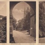 Sachsen-Anhalt - Wernigerode, Leporello m. 10 sw-Ansichtskarten ca. 1930/35