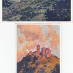 Religion - Lutherstätten, 6 farb. Künslterkarten ca. 1930, Verlag evangel. Bund