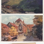 Religion - Lutherstätten, 6 farb. Künslterkarten ca. 1930, Verlag evangel. Bund