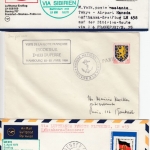 Europa - Schiffspost/Zuleitungspost z. Erst-/Sonderflügen ex1956/1989, 41 Belege