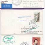 Europa - Schiffspost/Zuleitungspost z. Erst-/Sonderflügen ex1956/1989, 41 Belege