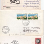 Europa - Schiffspost/Zuleitungspost z. Erst-/Sonderflügen ex1956/1989, 41 Belege
