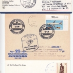 Europa - Schiffspost/Zuleitungspost z. Erst-/Sonderflügen ex1956/1989, 41 Belege