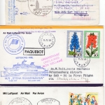 Europa - Schiffspost/Zuleitungspost z. Erst-/Sonderflügen ex1956/1989, 41 Belege