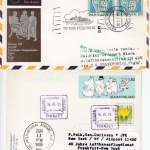 Europa - Schiffspost/Zuleitungspost z. Erst-/Sonderflügen ex1956/1989, 41 Belege