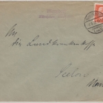 DR - Marxdorf Müncheberg (Mark) Land, Landpost-L2 a. Brief n. Seelow 1932