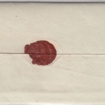 Preussen - Wrietzen (1833), kl. K1 a. Paketbegleitbrief n. Dahlwitz, mit Inhalt