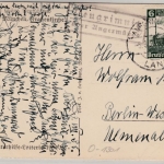 DR - Neugrimnitz ü. Angermünde, Landpost-Ra2 a. Karte n. Berlin 1935