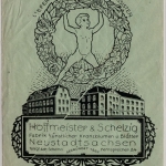 DR-Infla - Neustadt (Sachsen) 1923, illustr. Werbekuvert n. Schwabach