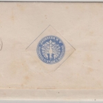 DR - 1 Gr. gr. Brustschild, Brief Ra2 Perleberg - Havelberg 26.1.1875 (!)