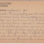 DR - Altengrabow 1916, Kriegsgefangenenkarte n. BELGIEN, Lagerzensur