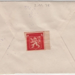 Sudetenland - Bischofteinitz 9.10.38 Befreiungsstempel a. Brief/Nachporto n.