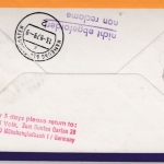 Samoa i Sisifo - Lupo-Brief/1st-Flight Apia 1979 Zuleitung zum 1st-Flug Osaka -
