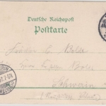 Hamburg - Allgem. Gartenbau-Ausstellung 1897 (Weinhütte i. Thal), Farb-AK + SST