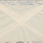 BRD - 40 Pfg. Wofa 1958 (Bauer), Brief n. FRANKREICH, Königstein - Strassbourg