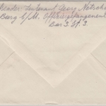 DR - Burg b. Magdeburg 1917, Kriegsgefangenenbrief n. DÄNEMARK, Lagerzensur