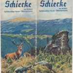 DR - Schierke am Brocken, mehrs. Fremdenverkehrsprospekt ca. 1935/40