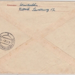 Gen.Gouv. - 24 Gr. GA-Umschlag + Zusatz, Einschreibebrief Krakau 1942 n.