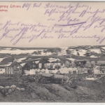 Ostpreussen - Przykopp, zerstörtes Dorf, sw-AK, gelaufen 1917