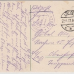 Ostpreussen - Przykopp, zerstörtes Dorf, sw-AK, gelaufen 1917