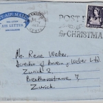 Ostafrik. Gemeinschaft - 50 C. Zebra, Aerogramme i.d. SCHWEIZ, Nakuru - Zürich