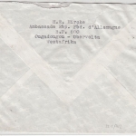 Obervolta - 2x5 Fr. Haartracht u.a., Lupo-Brief Ougadougou - Frankfurt a.M. 1975