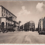 Algerien - 10+5+2+1 F. Wappen, Karte i.d. SCHWEIZ, Tizi Ouzou - Kirchberg 1951