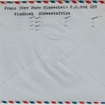 Südwestafrika - 2x1'6 Sh. Mädchen, Lupo-Brief Windhoek - Stuttgart 1959