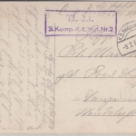 Ukraine/Polen - Sokal, Seminarium naucz, sw-AK gelaufen/Feldpost 1917