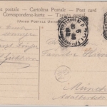 Italien - Napoli, Lo scoglio di Frisio a Posillipo, farb. Künstlerkarte, 1908