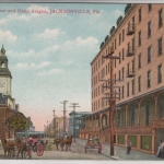 USA - Jacksonville FL, Forsyth Street + Hotel Aragon, Farb-AK, ungelaufen (1900)