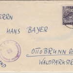 Österreich - 1 S. Landschaften, Zensurbrief Wien - Ottobrunn 1948, mit Inhalt