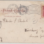 USA - Newport News (Virginia), Railroad Station, sw-AK, gelaufen 1905, Mgl.